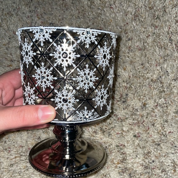 BBW works gel flake candle holder ❄️ - Picture 8 of 13